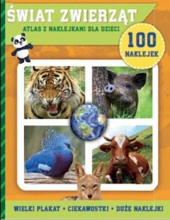 100 naklejek. Świat zwierząt