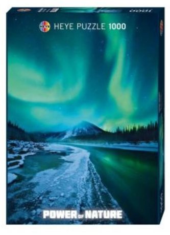Puzzle 1000 Potęga natury - Zorza polarna