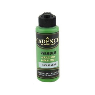 Akrylová barva Cadence Premium - jedlová zelená / 120 ml