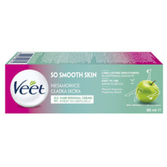 Veet Depilační krém na nohy s vůní jablka 90 ml woman