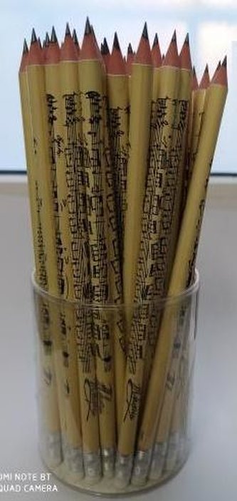 Ołówek Chopin beżowy