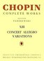 Chopin Complete Works XIII Concert Allegro...