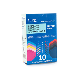 Promedor24 Respirátor FFP2 NR PRIMUS PASTEL - 10 ks krabička