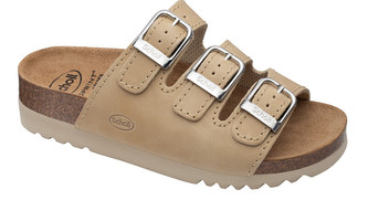 Scholl Zdravotní obuv - RIO WEDGE AD OilLea-W - Natural 41