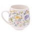 Porcelánový buclák - s lučním kvítím 530 ml