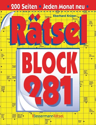 Rätselblock 281 (5 Exemplare à 2,99 EUR)