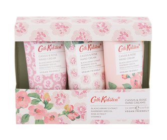 Heathcote & Ivory Cath Kidston krém na ruce Cassis & Rose Hand Cream 3 x 30 ml