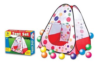 Namiot z piłeczkami