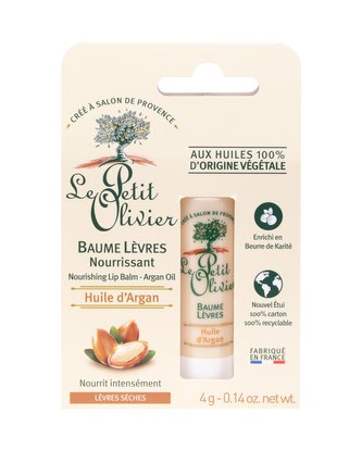 Le Petit Olivier Argan Oil Balzám na rty Nourishing 4 g pro ženy