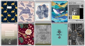 Zeszyt A5/96K kratka Megamix (5szt)