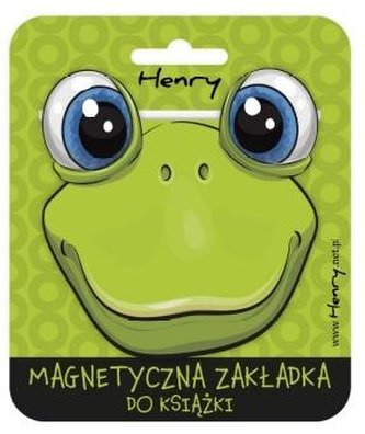 Zakładka magnetyczna. Żaba