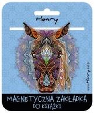 Zakładka magnetyczna. Mandala Koń