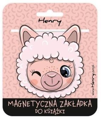 Zakładka magnetyczna. Lama