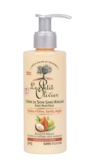 Le Petit Olivier Olive, Shea, Argan Oils Krém na vlasy No Rinse Hair Cream 200 ml pro ženy Le Petit Olivier Olive, Shea, Argan Oils Krém na vlasy No Rinse Hair Cream 200 ml pro ženy