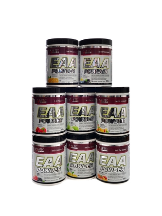 HiTec Nutrition - EAA powder essential amino EEA 500 g - zelené jablko