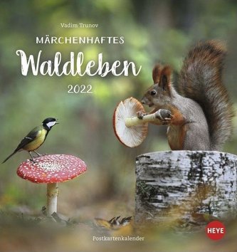 Vadim Trunov: Märchenhaftes Waldleben Postkartenkalender 2022