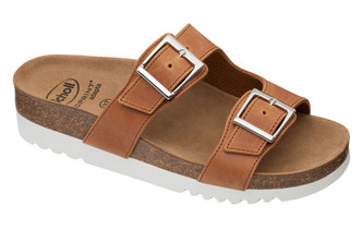 Scholl Zdravotní obuv - FILIPPA OilLea-W - Cognac 38