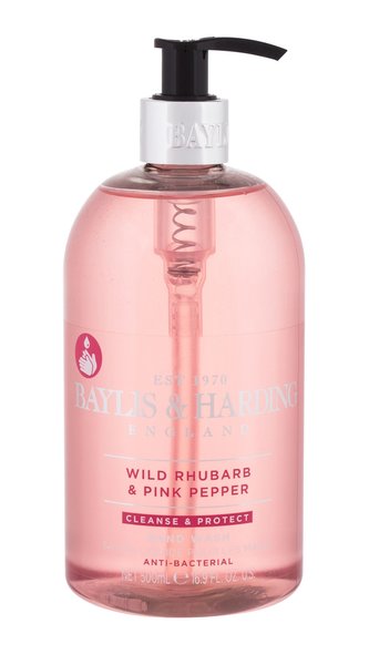 Baylis & Harding Wild Rhubarb & Pink Pepper Tekuté mýdlo 500 ml pro ženy