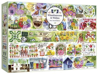 Puzzle 1000 Ogrodniczy alfabet G3