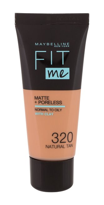 Maybelline Fit Me! Makeup Matte + Poreless 30 ml 320 Natural Tan pro ženy