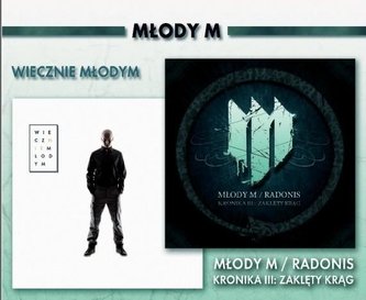 MŁODY M 2CD - Wiecznie Młody Kronika Zaklęty Krąg MŁODY M 2CD - Wiecznie Młody Kronika Zaklęty Krąg