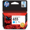 Inkjet cart.pro "Deskjet Ink Advantage 3520 series" tiskárny, HP "Nr.655" Cyan, 600 stran