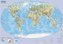 Plansza edukacyjna - Mapa świata 1:60 000 000