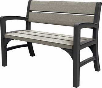 Zahradní lavice Keter Montero Double seat bench grafitová