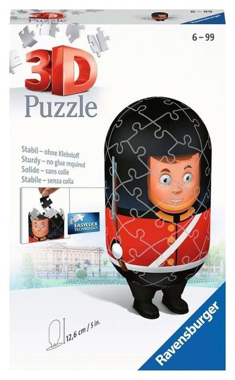 Puzzle 3D 54 Mini budynki: Strażnik