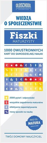Wiedza o społeczeństwie. Fiszki maturzysty