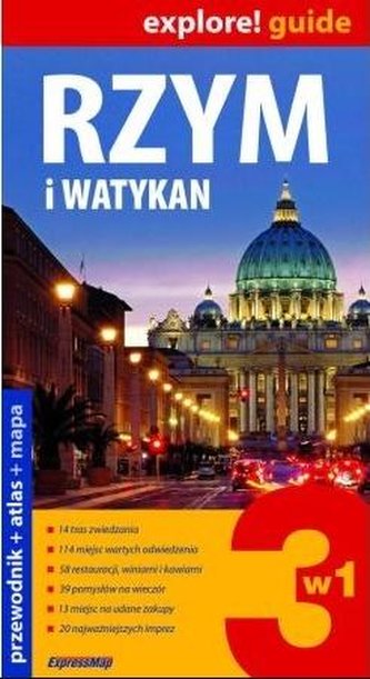 Explore! guide Rzym i Watykan 3w1 w.2019