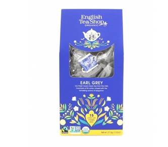 English Tea Shop Pyramidové čaje Earl grey bio, 15 pysramidek English Tea Shop Pyramidové čaje Earl grey bio, 15 pysramidek