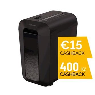 Skartovací stroj "Powershred® LX65", křížový řez, 9 listů, FELLOWES