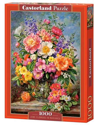 Puzzle 1000 Bukiet kwiatów CASTOR Puzzle 1000 Bukiet kwiatów CASTOR