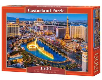Puzzle 1500 Fantastyczne Las Vegas CASTOR Puzzle 1500 Fantastyczne Las Vegas CASTOR