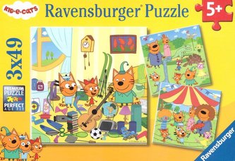 Puzzle 3x49 Kot-o-ciaki