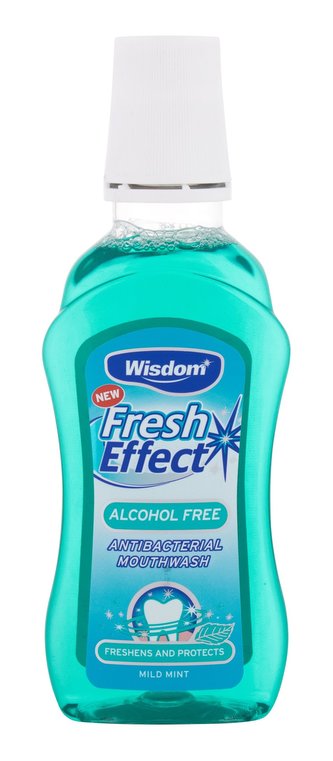 Wisdom Fresh Effect Ústní voda 300 ml Mild Mint unisex