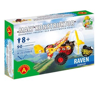 Mały Konstruktor. Samolot - Raven ALEX