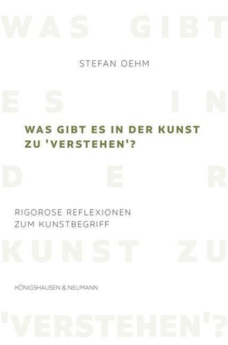 Was gibt es in der Kunst zu ,verstehen'?