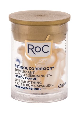 RoC Retinol Correxion Pleťové sérum Line Smoothing Advanced Retinol 3,5 ml Night Serum Capsules pro ženy RoC Retinol Correxion Pleťové sérum Line Smoothing Advanced Retinol 3,5 ml Night Serum Capsules pro ženy