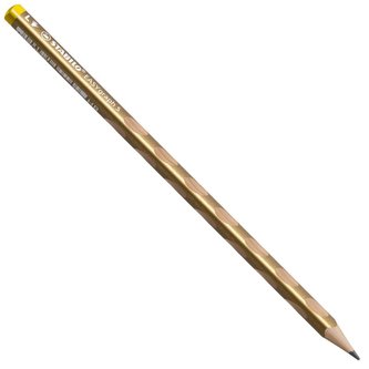 Tužka STABILO EASYgraph S metallic HB zlatá pro leváky
