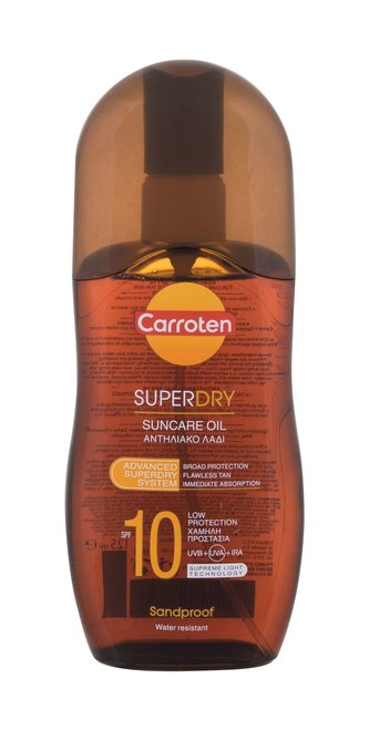 Carroten Superdry Opalovací přípravek na tělo Suncare Oil 125 ml SPF10 unisex