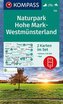KOMPASS Wanderkarte Naturpark Hohe Mark / Westmünsterland 1:35 000