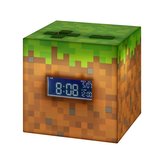 Digitální plastový budík Minecraft: Kostka (30 x 30 cm)