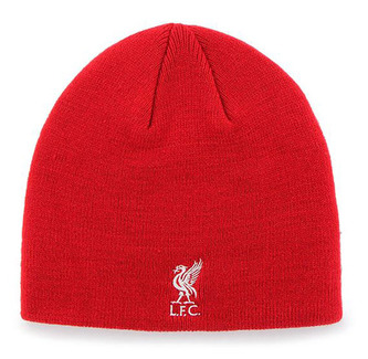 Jednoduchá zimní úpletová čepice FC Liverpool: RD (univresální)