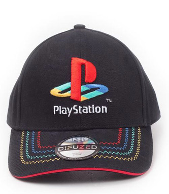 Kšiltovka Playstation: Retro logo (nastavitelná)
