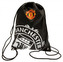 Batoh pytlík se šňůrkami FC Manchester United: Foil (44 x 33 cm) černý polyester
