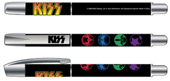 Plastové kuličkové pero Kiss: Ikony (délka 13,5 cm)