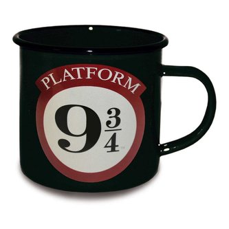 Smaltovaný kovový hrnek Harry Potter: Nástupiště 9 3/4 - Platform 9 3/4 (objem 350 ml) Smaltovaný kovový hrnek Harry Potter: Nástupiště 9 3/4 - Platform 9 3/4 (objem 350 ml)