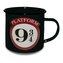 Smaltovaný kovový hrnek Harry Potter: Nástupiště 9 3/4 - Platform 9 3/4 (objem 350 ml)